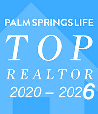 Alex Dethier – Palm Springs Life Top Realtor 2020, 2021, 2022, 2023, 2024, 2026